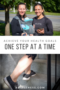 Achieve your health goals one step at a time
